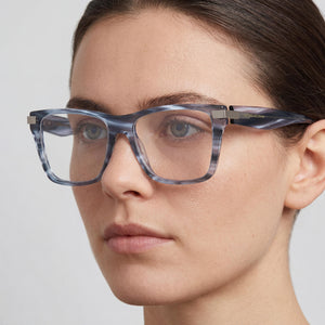 Victoria Beckham Vb2677 Rectangle Eyeglasses for Women — interior view, demo lenses