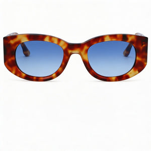 Victoria Beckham VB654S Rectangle Sunglasses for Women — front view, Acetate frame