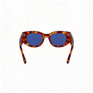 Victoria Beckham VB654S Rectangle Sunglasses for Women — interior view, Non-Polarized lens detail