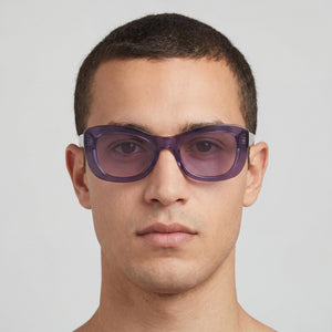 Victoria Beckham VB657S Violet Sunglasses Unisex — lifestyle wear, everyday sun coverage