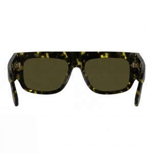 Victoria Beckham VB666S Rectangle Sunglasses Unisex — front view, Plastic frame