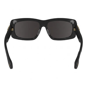 Victoria Beckham VB669S Rectangle Sunglasses for Women — interior view, Non-Polarized lens detail