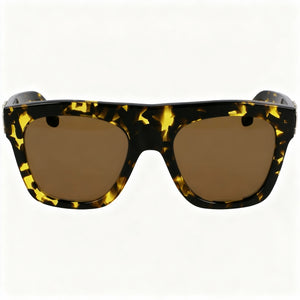 Victoria Beckham VB675S Square Sunglasses for Women — front view, Plastic frame