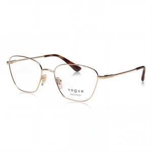Vogue Eyewear VO4163 Gold Cat Eye Eyeglasses for Women, Metal frame