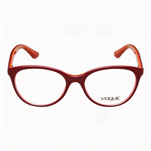 Vogue VO 2962 Oval Eyeglasses Unisex — front view, Plastic