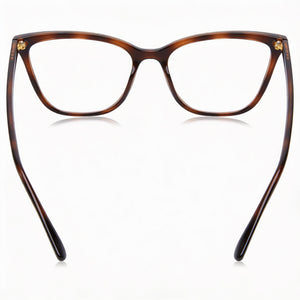 Vogue VO 5206 Square Eyeglasses for Women — interior view, Plastic frame detail