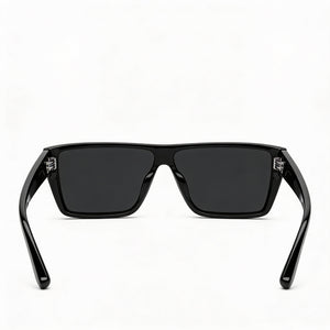 Yves Saint Laurent Sl 757-001 Rectangle Sunglasses Unisex — interior view, Non-Polarized lens detail