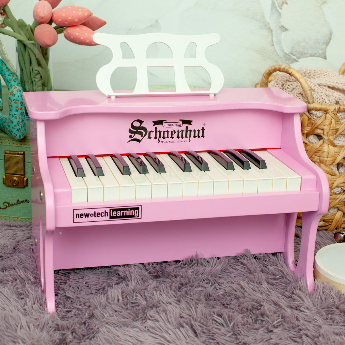 Schoenhut Pink 25 Keys Puff-N-Play Melodica Instrument – Wixez