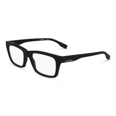 KARL LAGERFELD Modern Unisex Injected Frame Matte Black with Polycarbonate Non-polarised Lenses 53mm