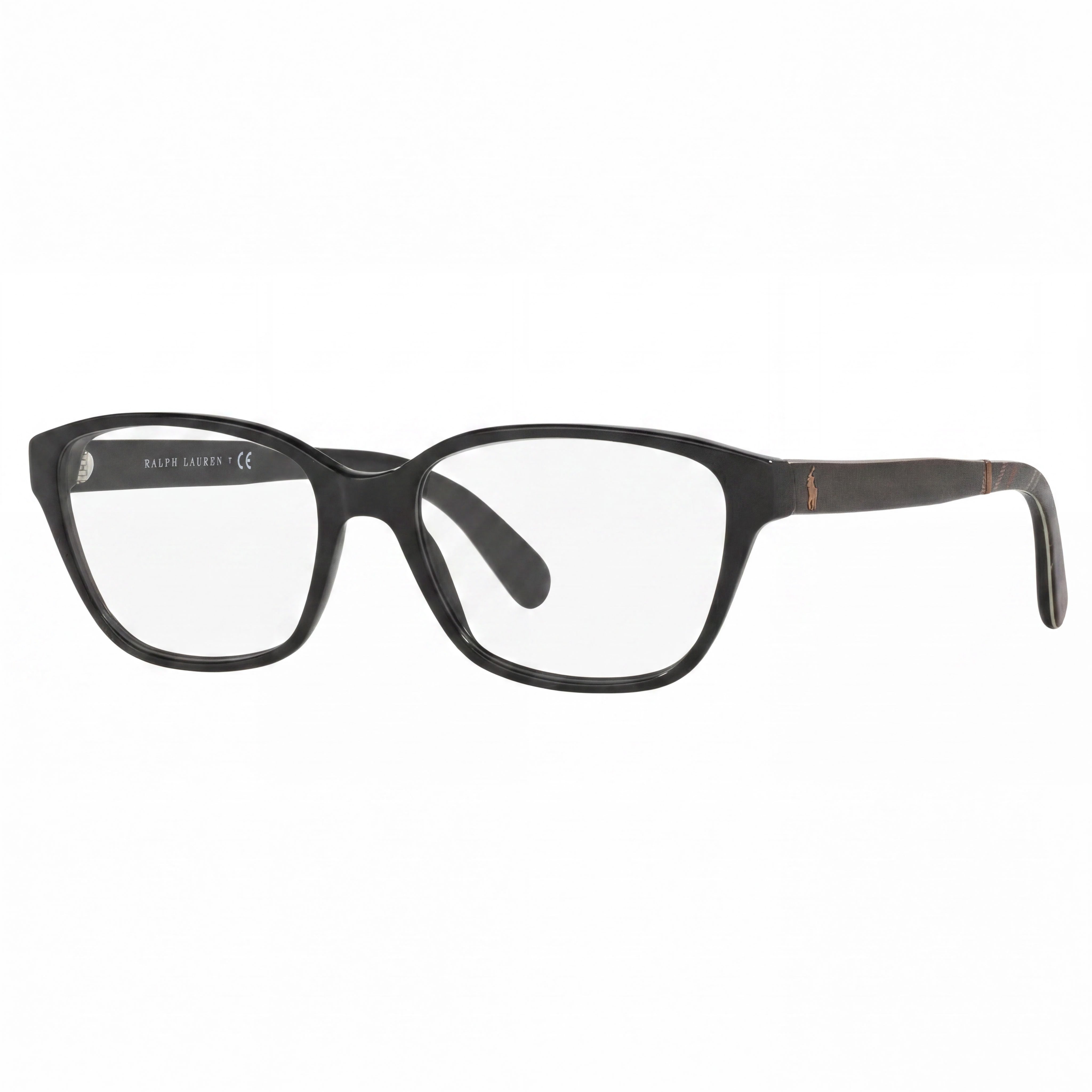 Gafas de mujer Ralph Lauren 0ph2165 con lentes no polarizadas, montura negra brillante, talla 53-17-145mm, Photo 1