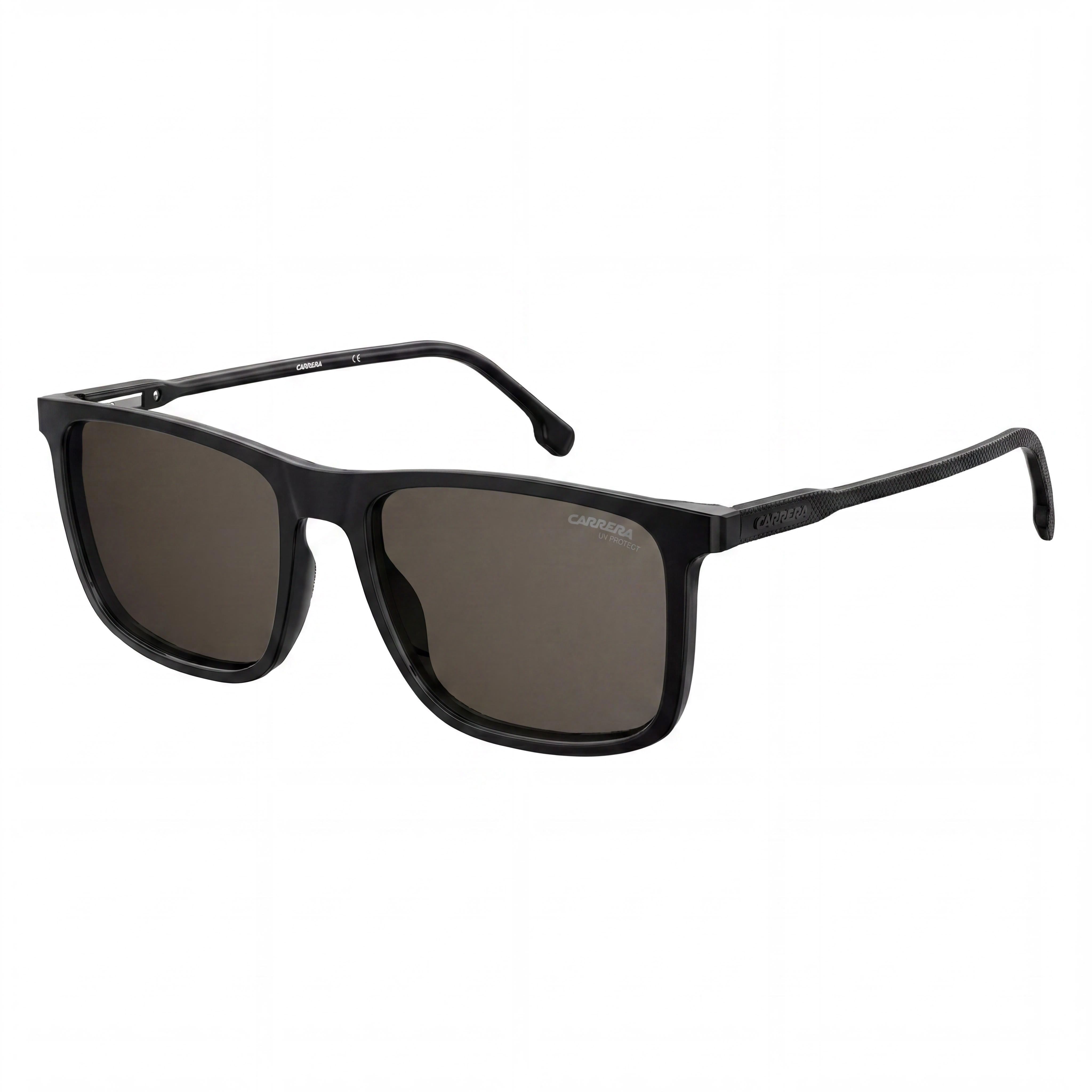 Carrera 231/S Unisex Black Polyamide Frame Black Polycarbonate UV Lenses Sunglasses 55mm, Photo 1