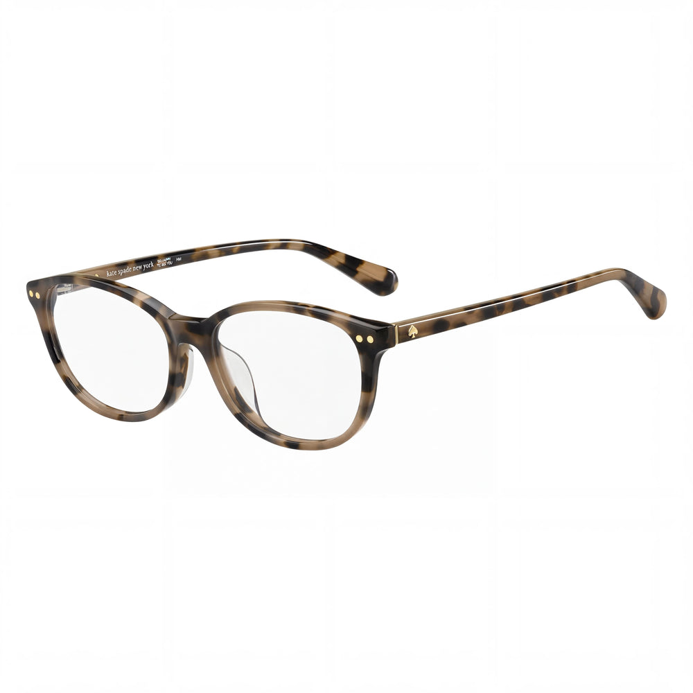 Gafas de sol EVANGELINE/F de Kate Spade New York para mujer, con montura de acetato color habana oscuro y lentes color habana de 53 mm