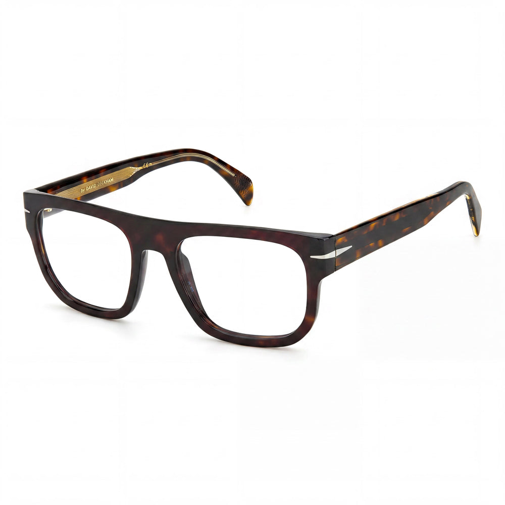 Gafas David Beckham Db 7052 unisex de acetato havana de 53 mm