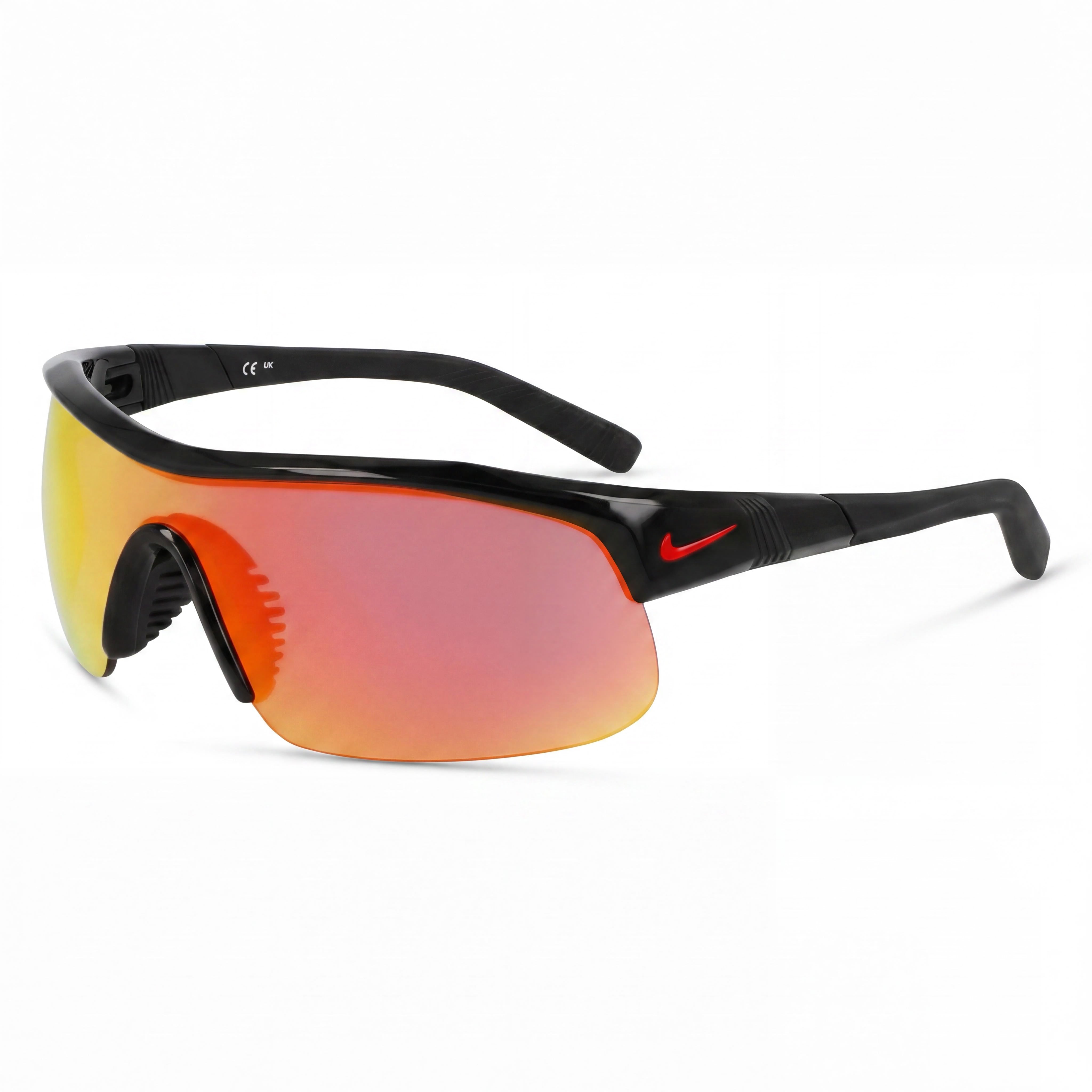 Nike Show X1 N Iu4881x Unisex Sunglasses Black / Red Mirror Plastic Non-Polarized UV400 58mm, Photo 1