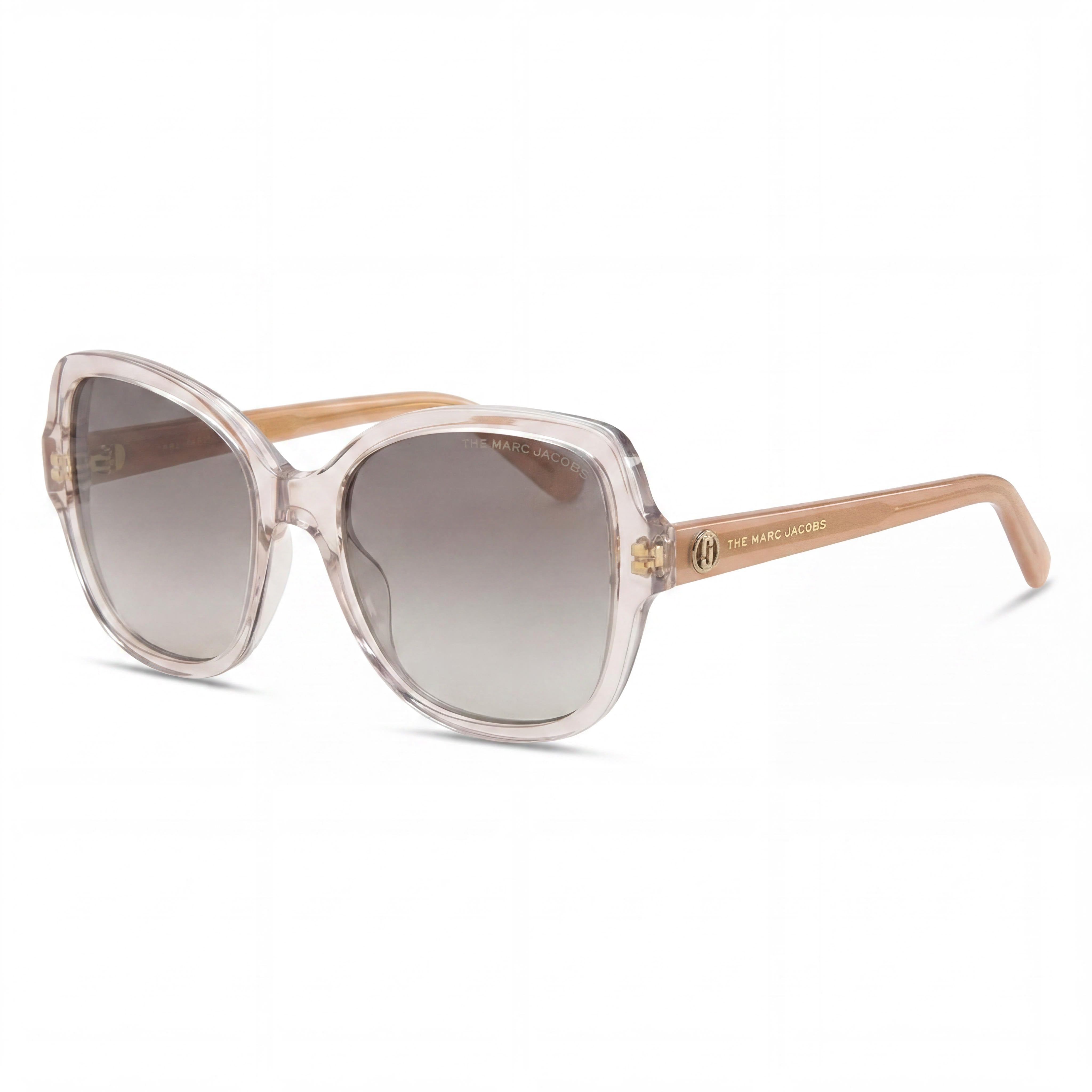 Gafas de sol de mujer Marc Jacobs MARC 555/S con protección UV degradado marrón beige mariposa 55mm, Photo 1