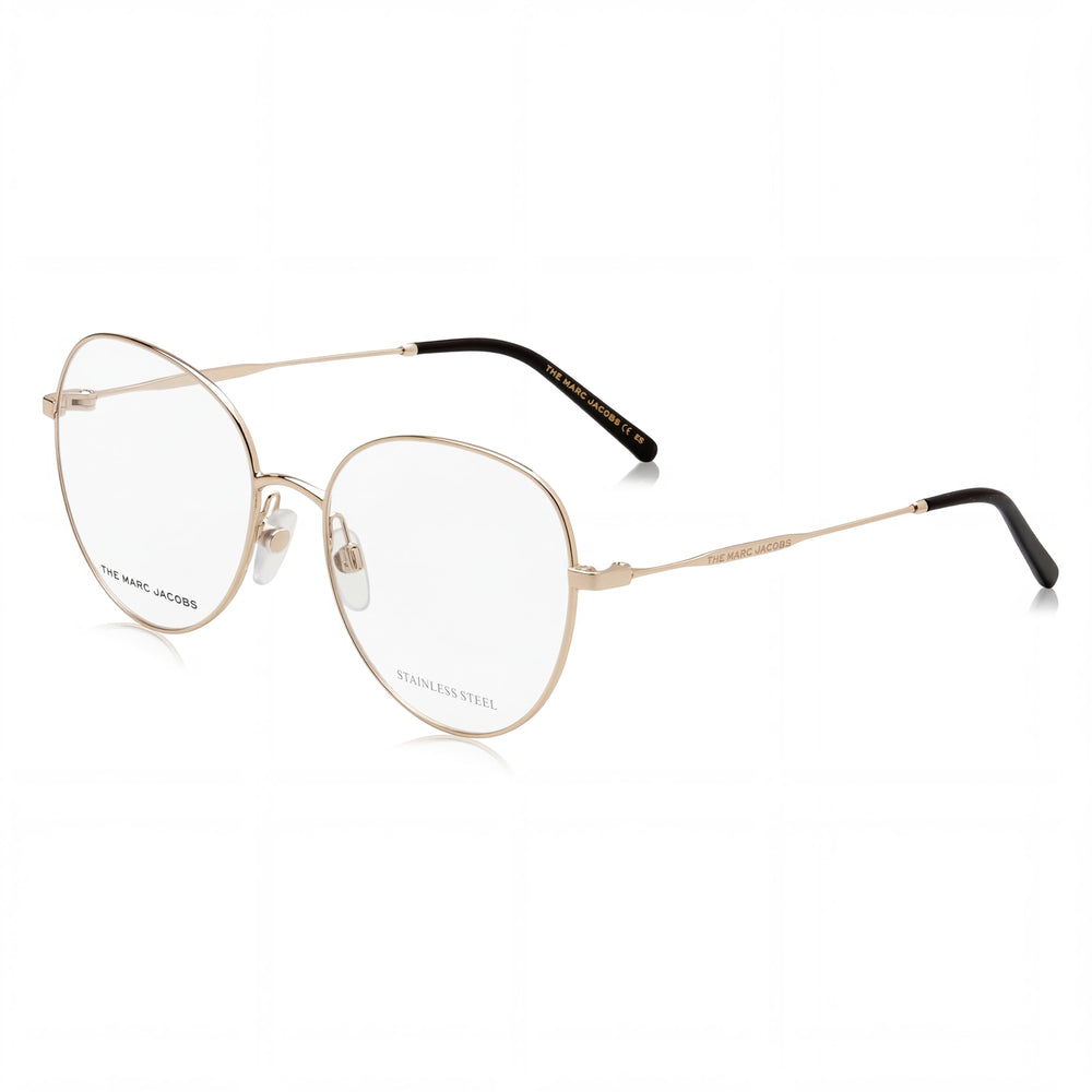 Gafas ópticas Marc Jacobs MARC 590 para mujer, de metal dorado, con lentes de policarbonato con protección UV, 54 mm