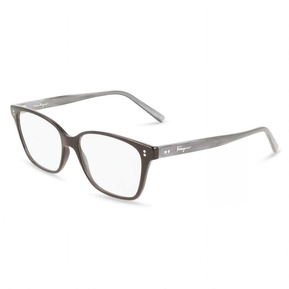 Salvatore Ferragamo SF2928 Gafas Unisex Rectangulares Modernas de Acetato Negro 52mm