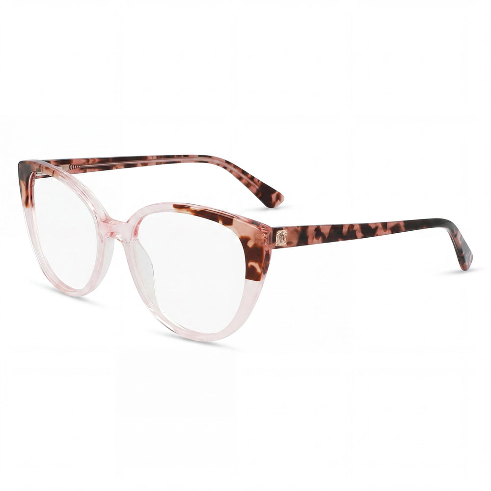 Gafas Anne Klein Ak5092 para hombre, de metal, con cristales ruborizados y lentes transparentes 50-17-135