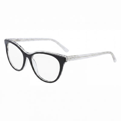 bebe Bb5189 Men's Eyewear, Jet Metal Frame, Clear Polycarbonate Lenses 55-17-135
