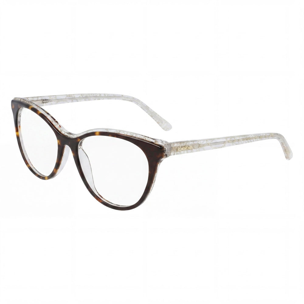 bebe Bb5189 Men's Tortoiseshell Metal Eyeglass Frames, 55mm Lens Width, 17mm Bridge, 135mm Temple Length