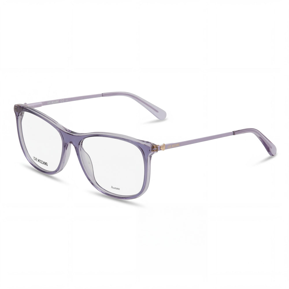Gafas de Sol Love Moschino Modernas de Acetato Violeta Lila para Mujer de 55 mm