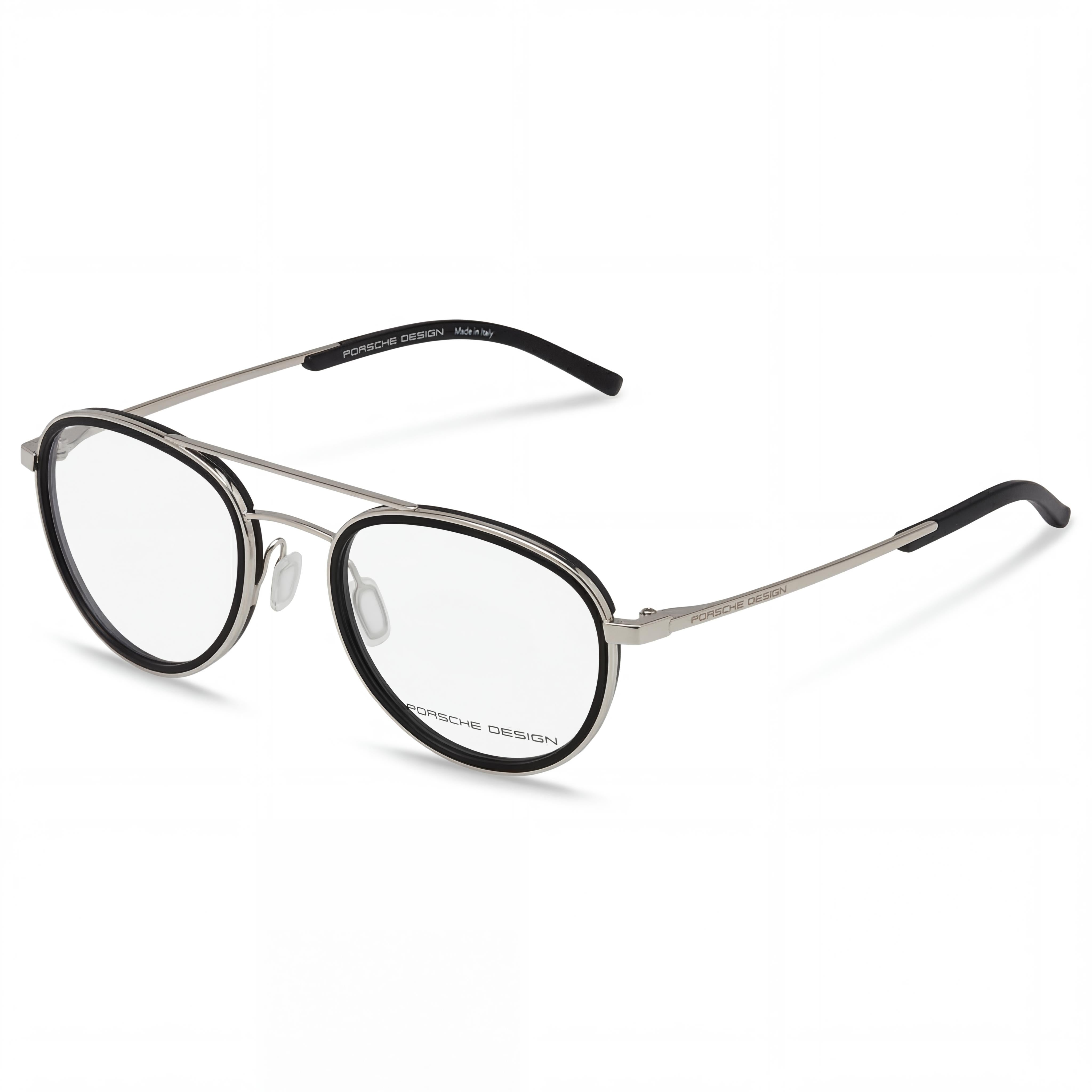 Porsche P8366 Men's Modern Style Palladium Acetate Frame Eyewear with 53mm Lens, 20mm Bridge, 145mm Temple, Photo 1