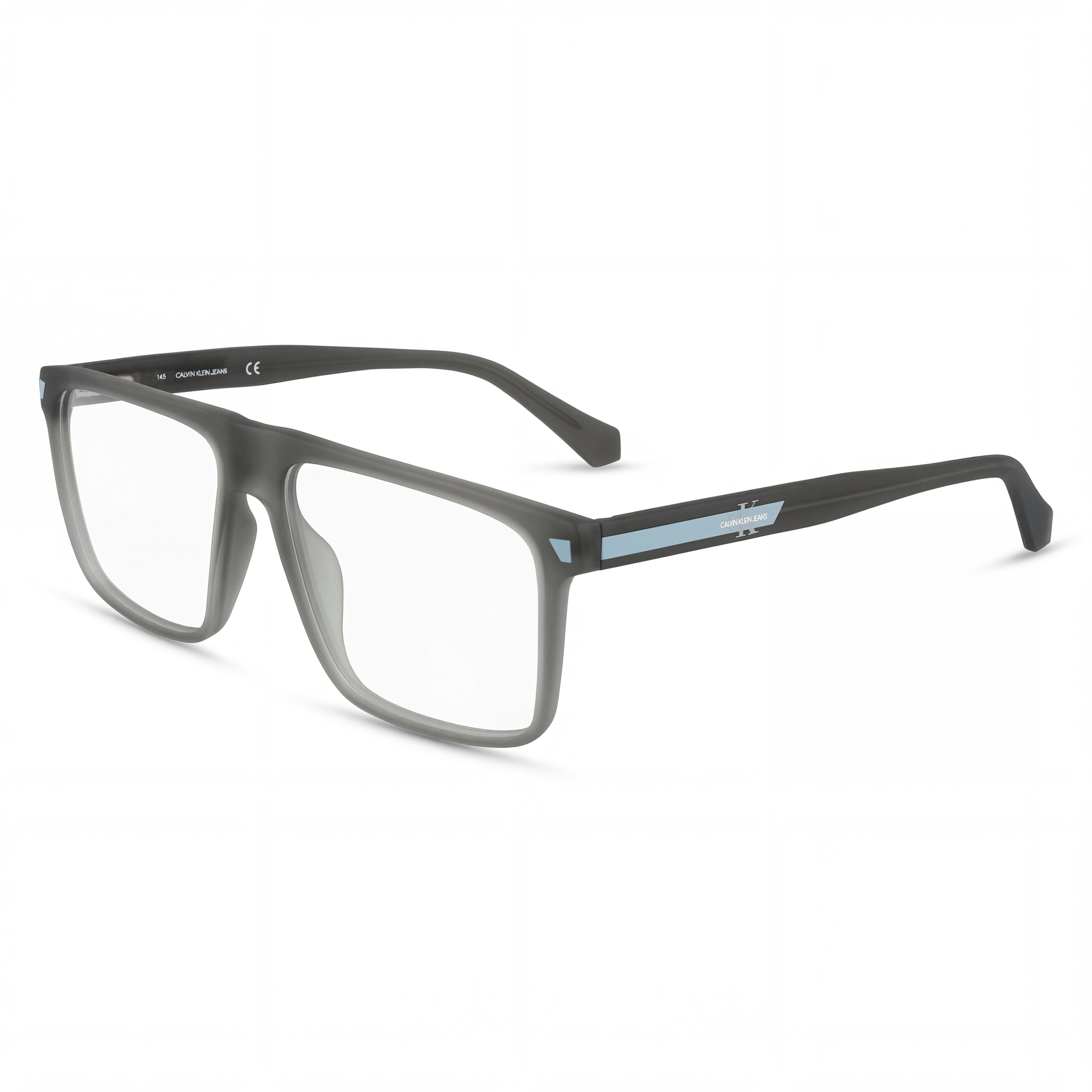 Calvin Klein Jeans CKJ21611 Gafas de sol polarizadas inyectadas grises unisex de 56 mm, Photo 1