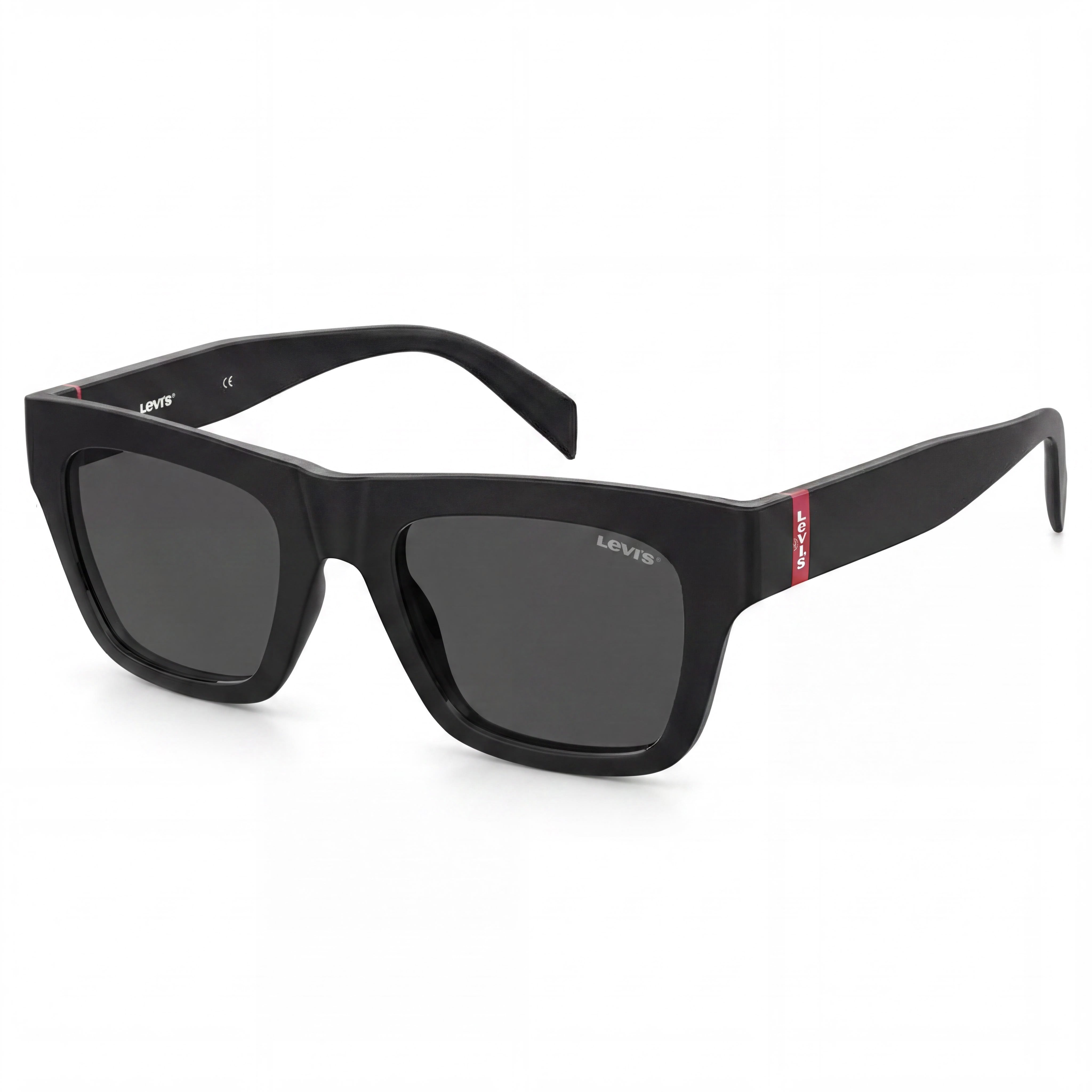 Levi's Modern Women's Sunglasses with a Black ECO POLYAMIDE Frame, UV Protection, 52mm Lens Width, Photo 1
