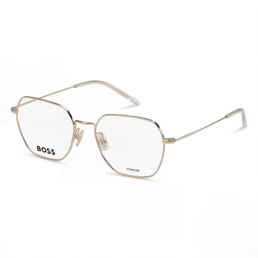 Hugo Boss Boss 1534 Unisex Montura Multicolor Lente de Cristal Oro Rosa No Polarizada 53-18-145mm