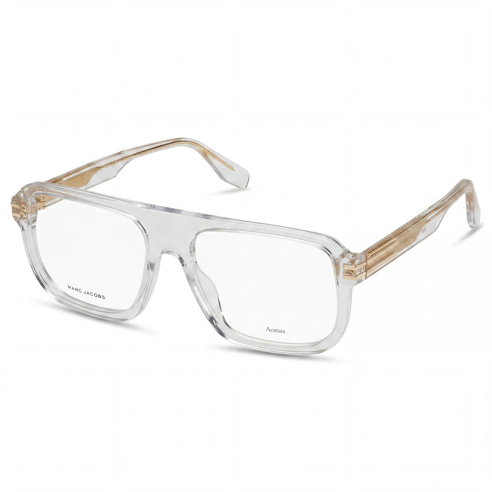 Marc Jacobs Modern Men's Crystal Acetate Frame Non-Polarized Polycarbonate Lenses Eyewear 56mm Lens Width