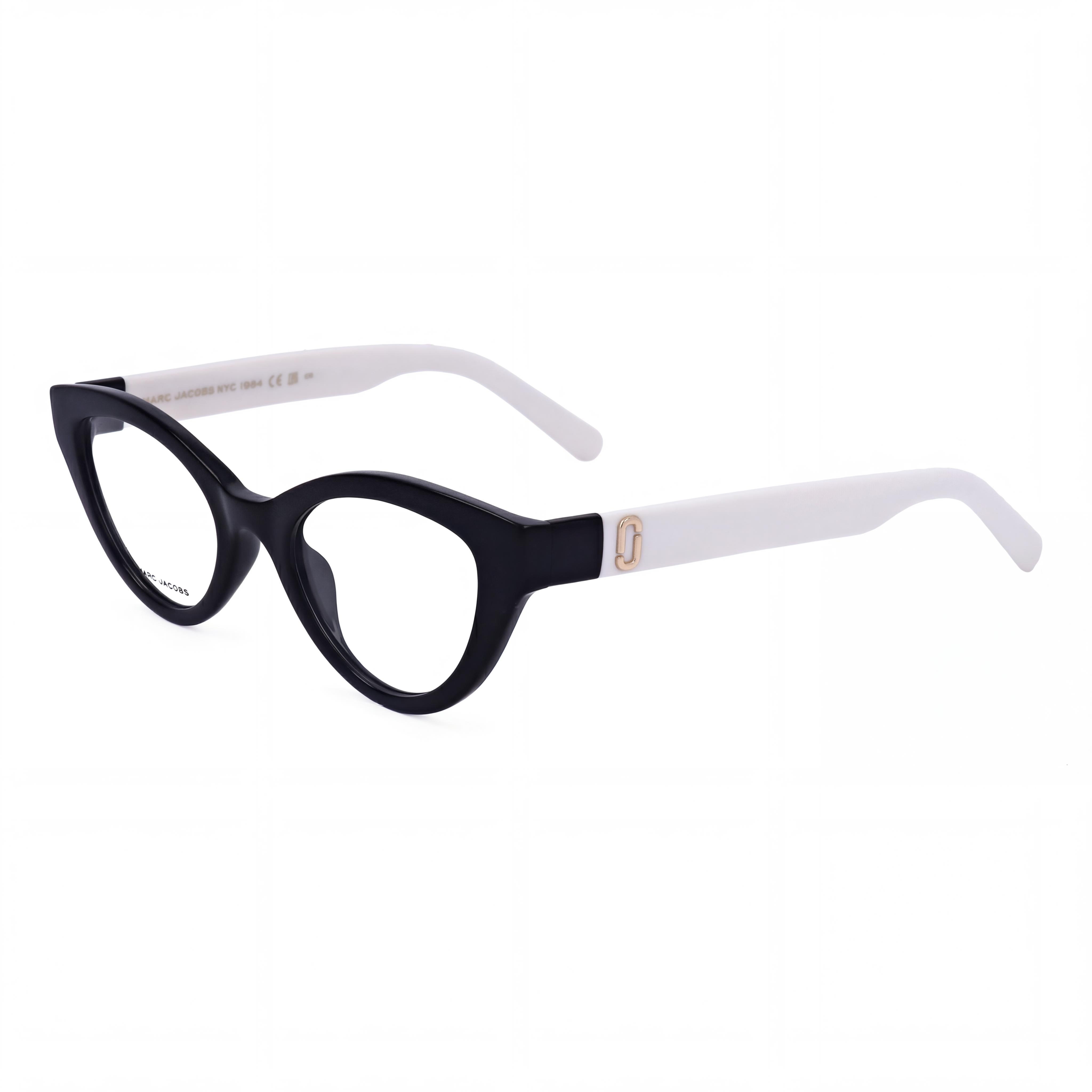 Gafas de sol Marc Jacobs Marc 651 de acetato moderno para mujer, montura en blanco y negro con lentes de policarbonato de 49 mm, Photo 1