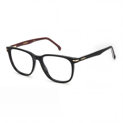 Gafas Carrera Carrera 308 unisex con montura de plástico, color negro a rayas, lentes de policarbonato, talla 53-17-145