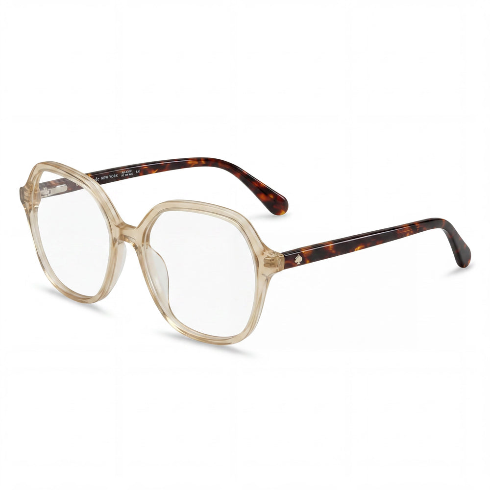 kate spade new york Casual Women's Beige Acetate Eyeglasses 53mm