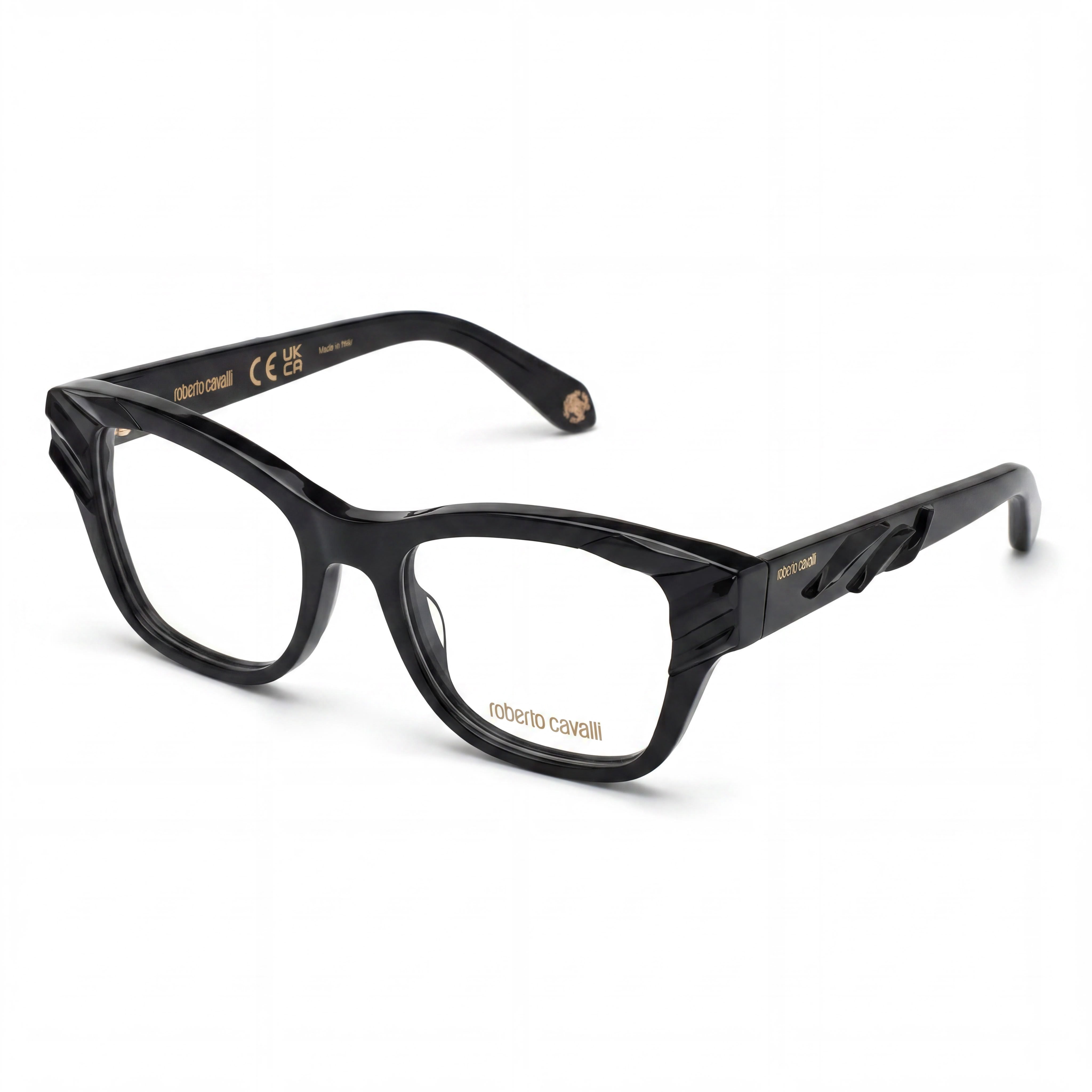 Roberto Cavalli Unisex Eyewear, crafted with a Multicolored Frame and White Glass Lenses, Photo 1
