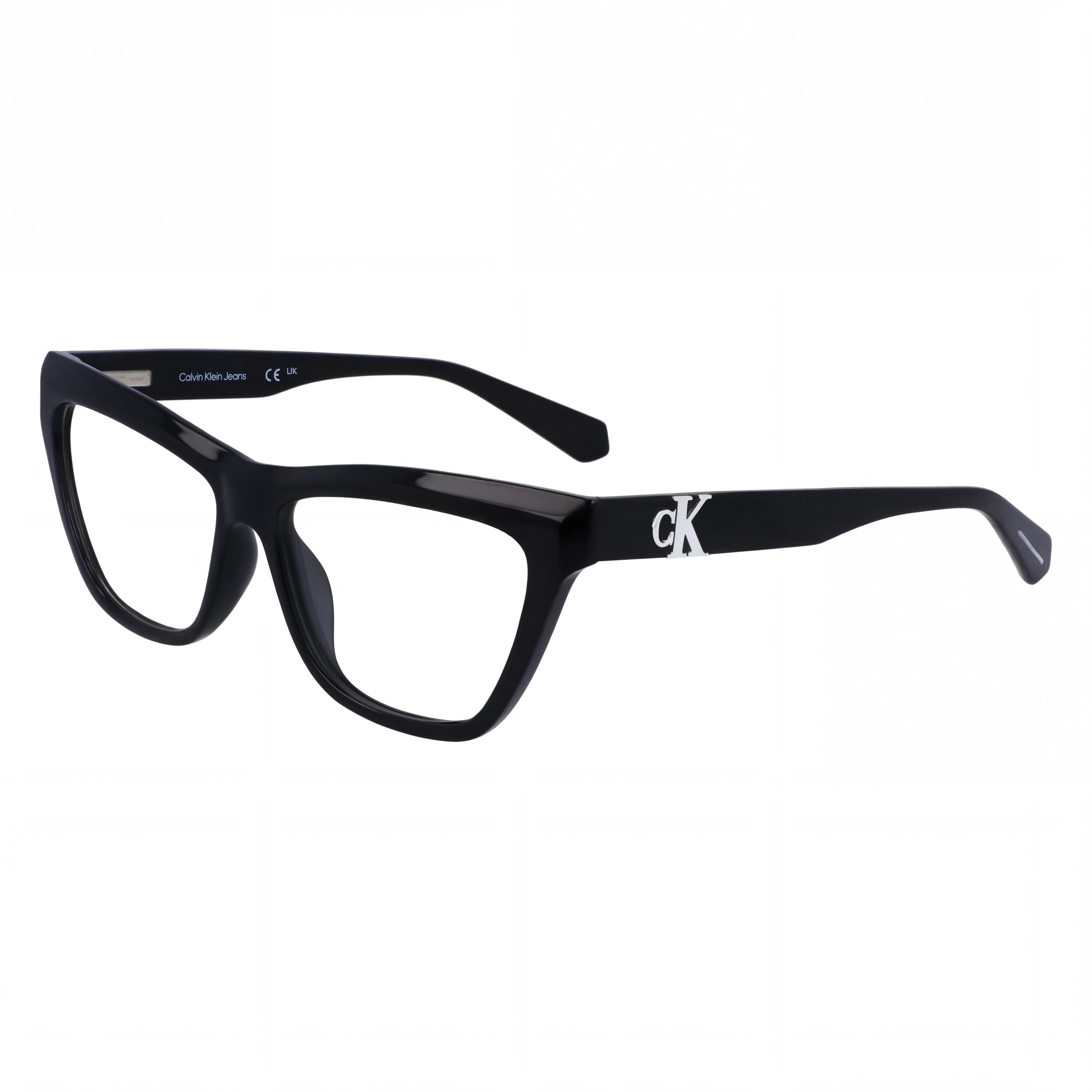 Calvin Klein Jeans Ckj23614 Unisex Eyewear with Black Alloy Steel Frame and Polycarbonate Lenses 54mm, Photo 1