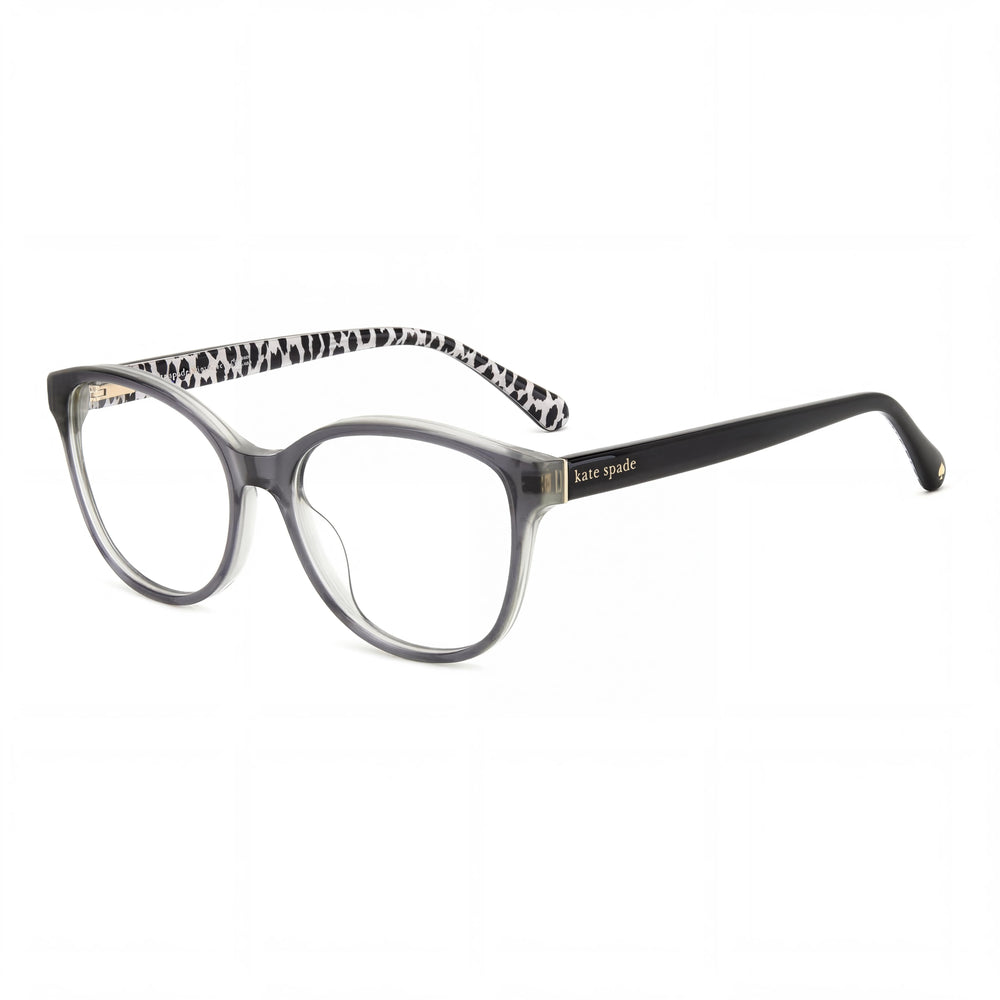 kate spade new york Rosalind/G Women's Grey Plastic Non-Polarized Sunglasses 50mm Lens 16mm Bridge 140mm Temple