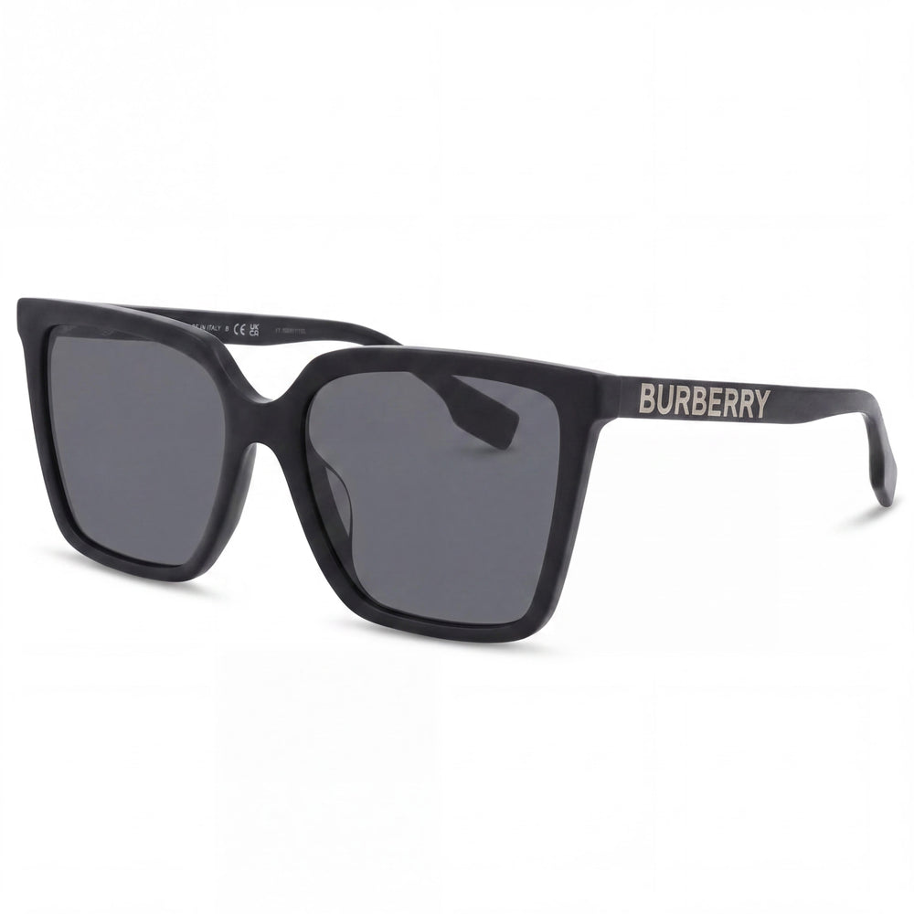 BURBERRY Be 4411d Unisex Acetate Black Dark Grey Sunglasses 57