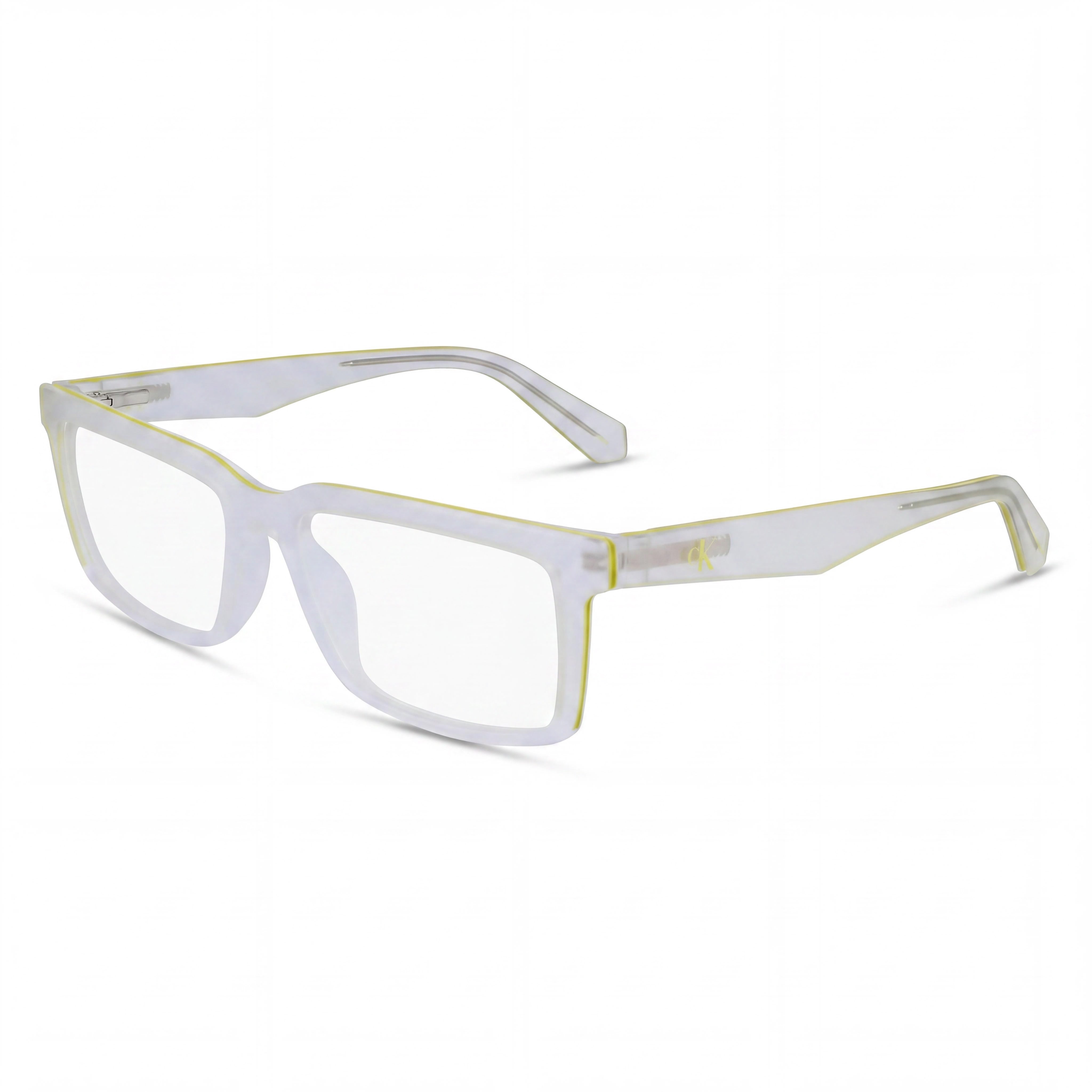 Calvin Klein Jeans Modern Unisex Sunglasses with Crystal Clear Injected Plastic Frame, Size 55mm, Photo 1