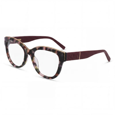 DKNY Classic Women's Blush Tortoise Acetate Sunglasses 52mm