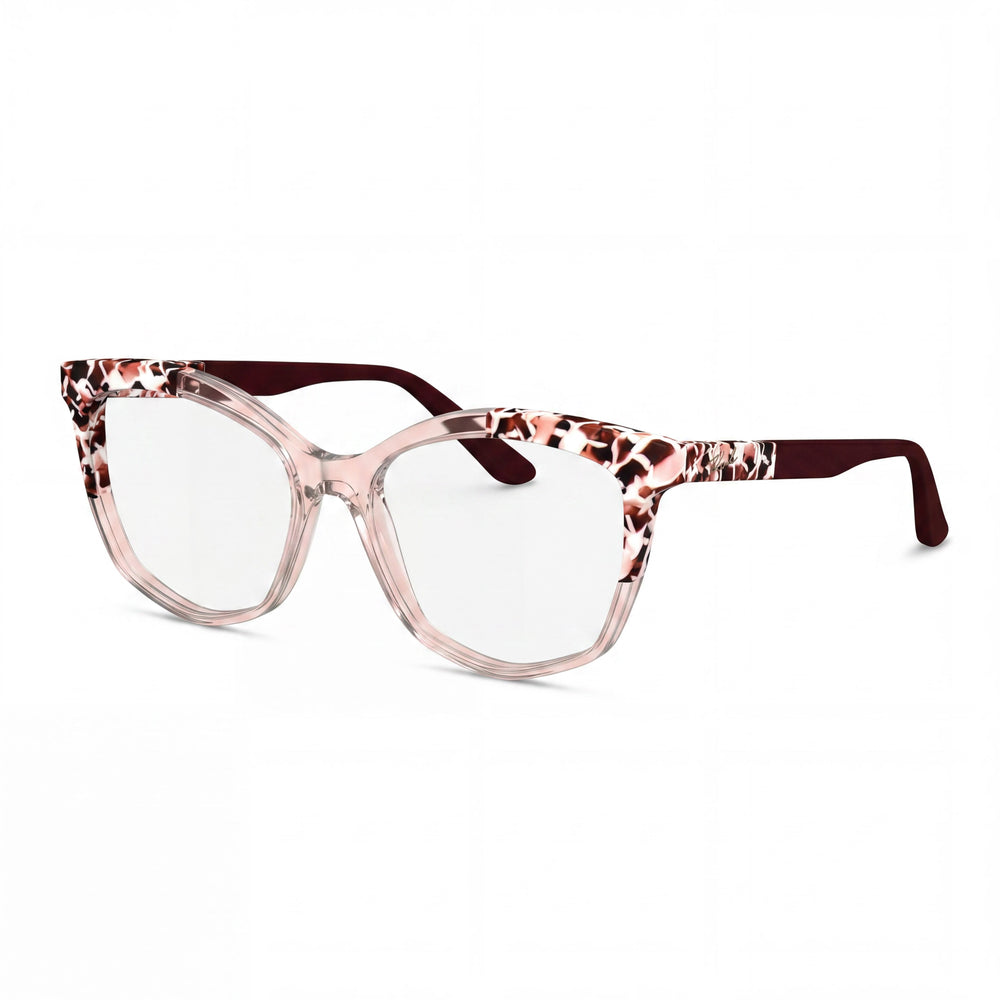 KARL LAGERFELD Kl6154 Women's Acetate Frame Rose Marble Rose Sunglasses 55-16-140mm