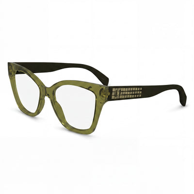 Gafas de sol KARL LAGERFELD Kl6150 unisex con montura inyectada multicolor y lentes caqui no polarizadas de 53 mm