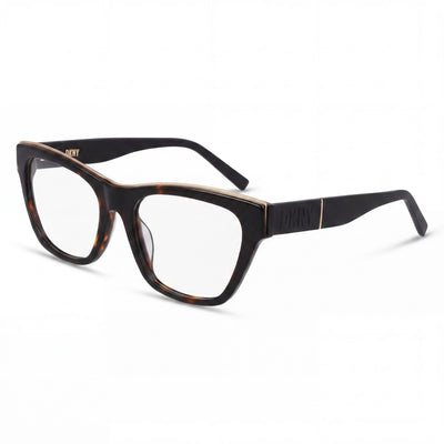 DKNY Classic Women's Dark Tortoise Acetate Non-Polarized Sunglasses with 54mm Lens Width, 18mm Bridge, 140mm Temple Length