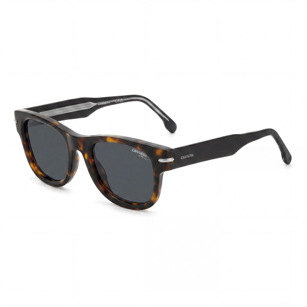 Gafas de sol Carrera 330/S para mujer, color marrón Habana, acero inoxidable, 100 % protección UV, 50 mm, no polarizadas