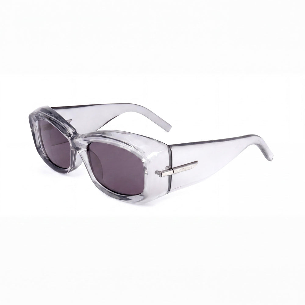 Gafas de sol polarizadas Givenchy Gv40044u para mujer | Montura gris | Lentes plateadas | Ancho de lente 56mm