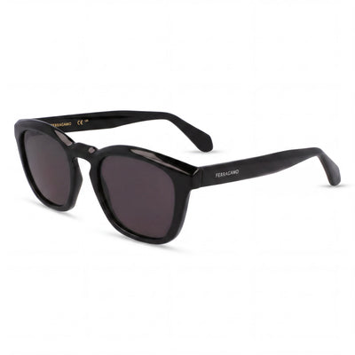 Ferragamo Sf2040se Unisex Black Titanium Eyeglasses with 50mm Lens Width, 21mm Bridge Width, 145mm Temple Length