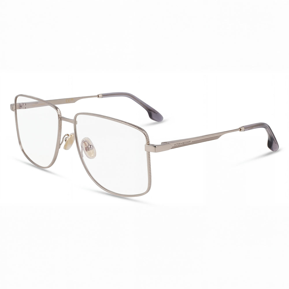 Victoria Beckham Vb2136 Silver Optical Eyeglasses Frames for Women with Lens Width 56mm, Bridge Width 15mm, Temple Length 140mm
