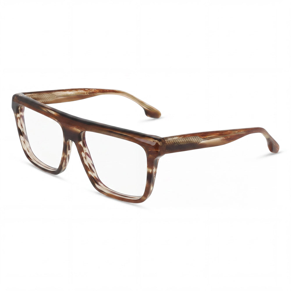 Victoria Beckham Vb2678 Women's Light Brown Horn Ophthalmic Prescription Ready Eyeglass Frames 54-15-140mm