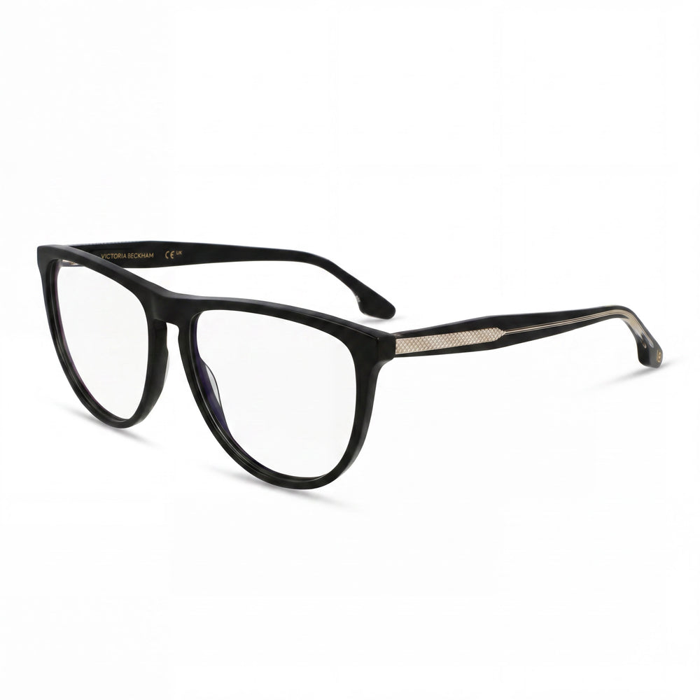 Gafas oftálmicas negras Victoria Beckham Vb2672 para mujer, tamaño de lente 56 mm, puente 15 mm, patilla 140 mm