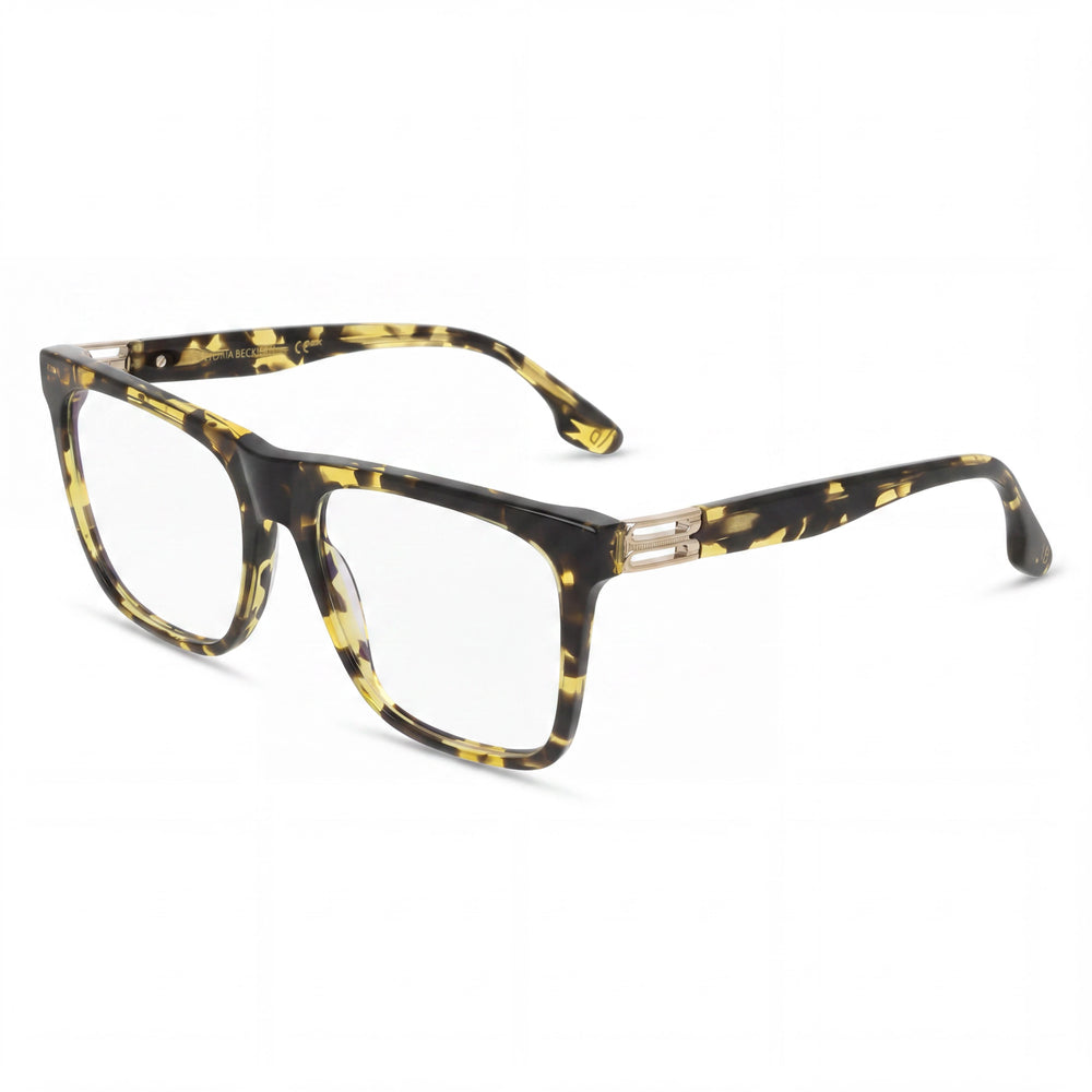 Victoria Beckham Vb2679 Women's Havana Black and Yellow Optical Frames with Clear Demo Lenses, Prescription Ready, 53mm