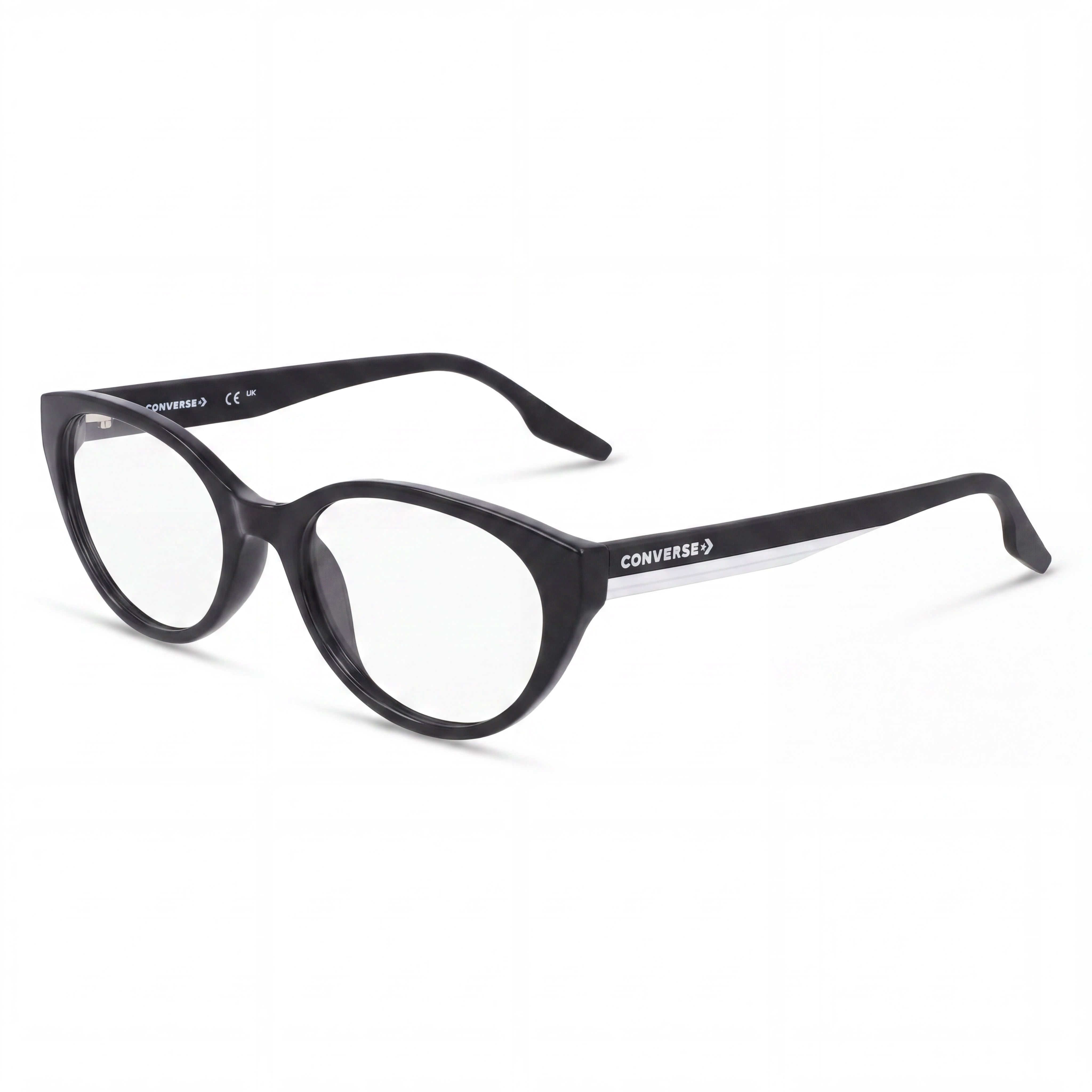 Converse Cv5112 Women's Black Ophthalmic Eyewear Frames - Lens Width 52mm, Bridge Width 18mm, Temple Length 140mm, Photo 1